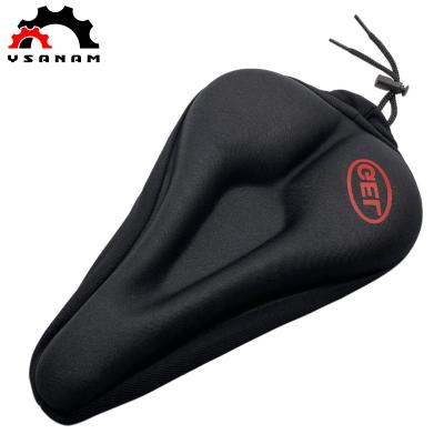 China YSANAM Bicicleta High Quality Comfortable Exercise Bike 3D Seat Cover Silicone Narrow Nonplane Seat Cover for sale