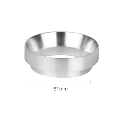 China Viable Bartender Tools Magnetic Coffee Espresso Dosing Ring 51mm With Multiple Colors Dosing Funnel For Portafilter for sale