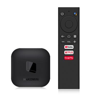 China NETFLIX Support 4K Hakomini 2gb/8gb Hako Mini Amlogic S905y2 Android 9.0 Netflix 4k Google Certified Android Streaming Device Smart TV Box for sale