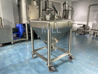 China Pharmaceutical Pharma Bacuum Vacuum Conveyor For Powder Ibc Bin Blender for sale