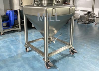 China 400L Vacuum Conveyor For Chemical Powder Pharmaceutical Pharma IBC Tote Tank for sale