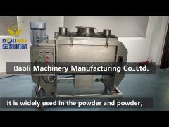 Horizontal ribbon mixer powder mixing machine