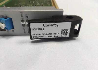 China Infinera Coriant HiT7300 TNX:A4B000013655 Flexi-rate line card, 2x 100G/150G/200G S42024-L5958-A100 I02L200G-1 for sale