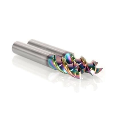 China Long Lifespan End Mills Machine Carbide End Mill Aluminum Cut Milling Cutters Automatic End Mill For Small Aluminum Oneprofile for sale