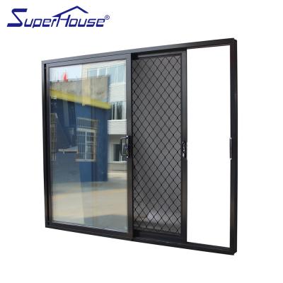 China As2047 Australian Standard Aluminum Sliding Door Waterproof With Security Screen for sale