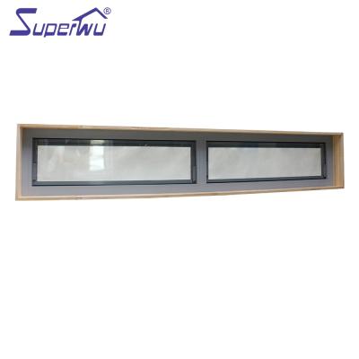 China Small Aluminum Screen Ventilation Folding Fixed Window With Awning Adjustable Glass Windows Slats Best Selling for sale