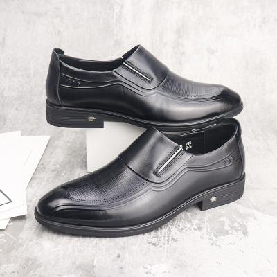 China Business shoes 2021 autumn new first work shoes men's leather sweat-absorbent layer four seasons formal shoes for sale