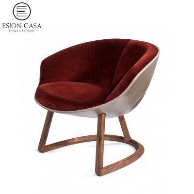 China ESION Special Design HOUSE Sofa Chair Living Room Furniture Leather Leisure Chair Modern Simple Lounge Chairs for sale