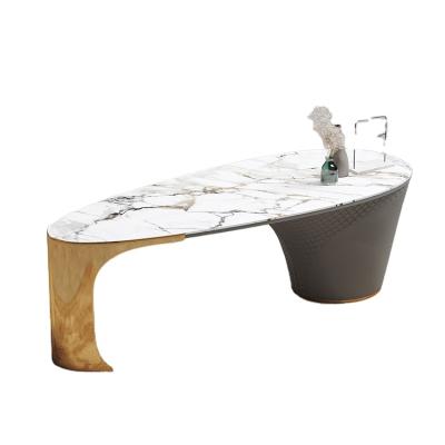 China MAISON D'ESION Marble Italian Computer Desk Other Modern Designer Office Furniture Designer Desk Tables for sale