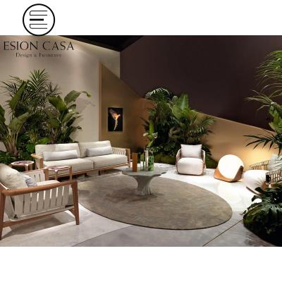 China Modern ESION MAISON Italian design garden sofa set latest outdoor furniture high quality outdoor sofa for sale