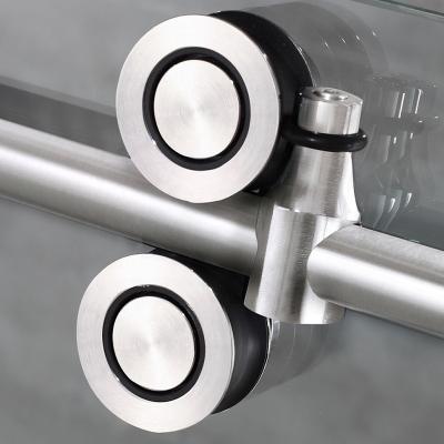 China Best Selling Waterproof Shower Sliding Door Rail Track Stainless Steel Rollers for sale