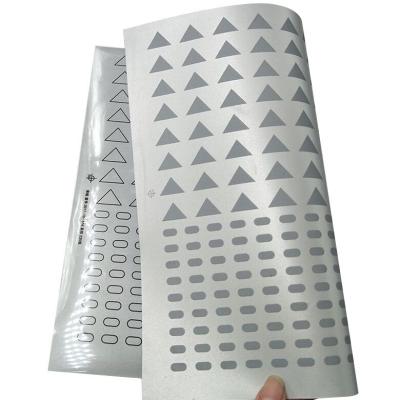 China The reflective powder is good and has high reflectivity manufacturer high brightness wholesale peeling silver reflective heat transfer screen printed vinyl for sale