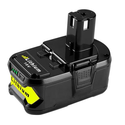 China Machine- Replacement Ryobi Battery Case P108 Lithium Ion Batteries For Ryobi Power Tool 18V Cordless Drill Battery for sale