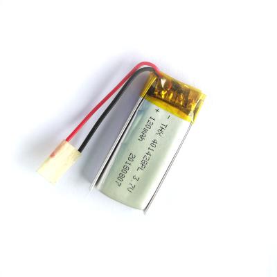 China Toys China Cheap Slim Polymer Battery 401420 Rechargeable Lithium Polymer Battery 3.7v for sale