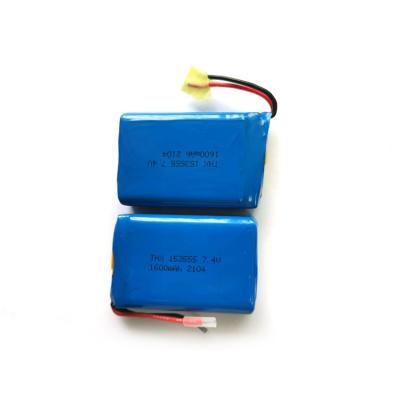 China Toys Hot-selling Li-polymer Battery Customized Lithium Walkie Talkie Battery Pack for sale