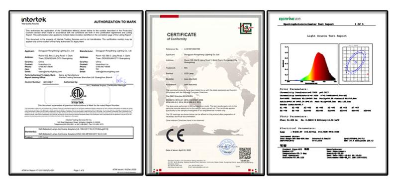 Verified China supplier - Dongguan Rongsheng Lighting Co., Ltd.