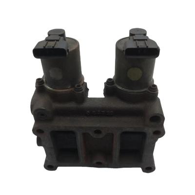 China Construction material stores EGR solenoid valve VH25620E0051, full used part removed by construction machinery excavator, make for SK350-8 J08E for sale