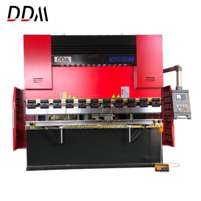 China Construction Material Stores WC67K-125T/2500 Press Brake Tools Price Bending Machine Sheet Bending Machine for sale