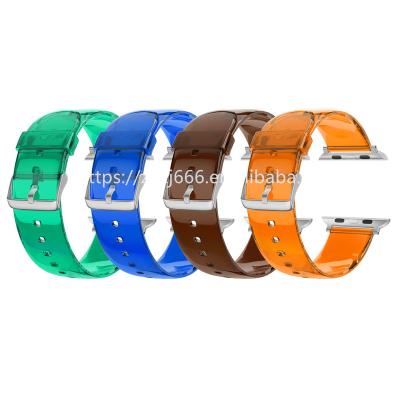 China New Arrival Silicone Watch Strap Rubber Bands Shape Sport Watch Band For Apple Watch iwatch for sale