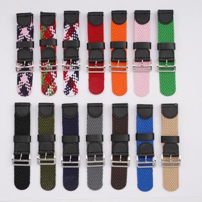 China Fanshion Nato16mm 18mm 20mm High Quality Fabric 22mm Strap Nylon Watch Band For Brand Replacement Watch Band for sale