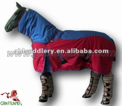 China Assembly 1680D Waterproof Winter Horse Rugs GLD-RA202D for sale