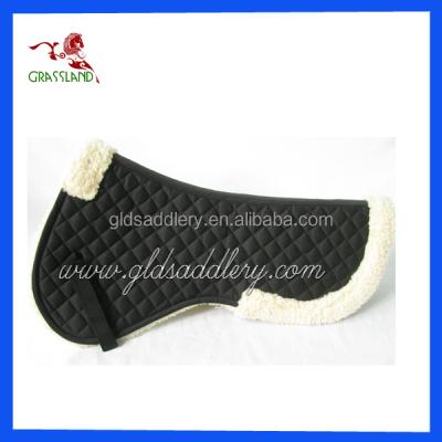 China Sheepskin Saddle Pad Half Saddle Pad Wither Pad for sale