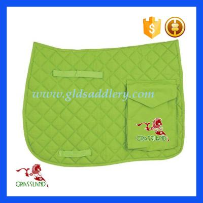 China 2015 New Design Horse Pocket Saddle Pad Dressage Saddle Pad for sale