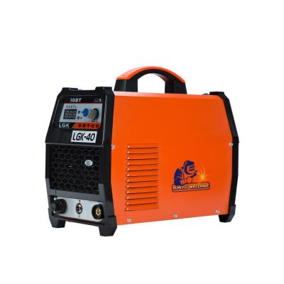 China Lgk-40 portable cast iron cnc air plasma brass bronze cutting machine from building material stores factory wholesale price for sale