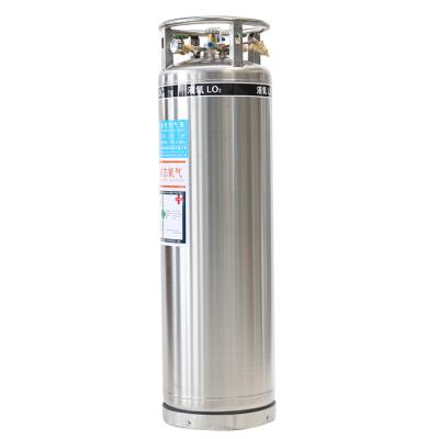 China 166 Liters DPL450-175-2.3 Mpa Liquid Oxygen Cylinder O2 Cryogenic Storage Dewar Cylinder Safety With Stand for sale