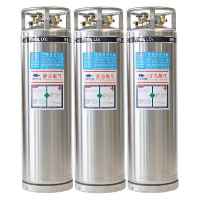 China 166 liters of 175L liquid oxygen cylinder for sale