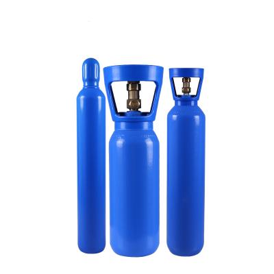 China Factory Direct Price2L 4L 5L 6L 7L 8L10L 15 Liters of Oxygen Sell Pressure Vessel Oxygen Gas Seamless Steel Gas Cylinder for sale