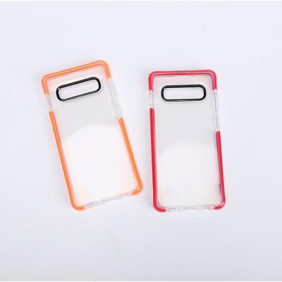 China For Samsung s10 360 Custom Blank Protect Cute 1.5mm Tpu Tape Snare Reinforced Corners For Samsung S10 S 10 for sale