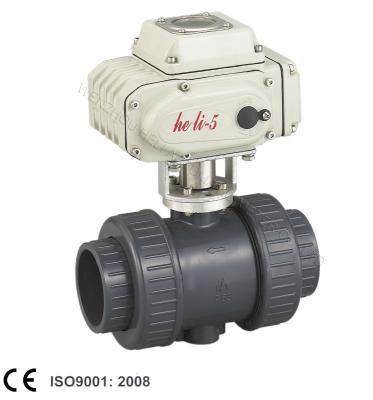 China Factory general sale electric actuator for upvc ball valve with plug ends for sale