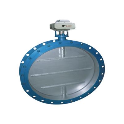 China PN6 General Electric Low Pressure Ventilation Butterfly Valve For Air Application (DN50~DN1600) for sale