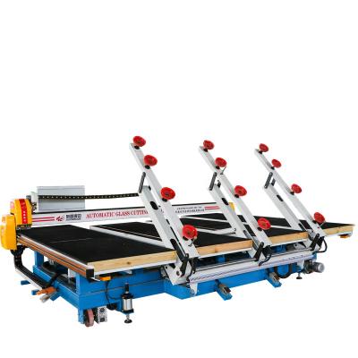 China Full Automatic Multifunctional Building Material Stores Glass Loading Cutting Breaking Machine Glass Cutting Machine for sale