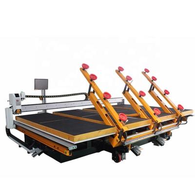 China Full Automatic Multifunctional Building Material Stores Glass Loading Cutting Breaking Machine Glass Cutting Machine for sale