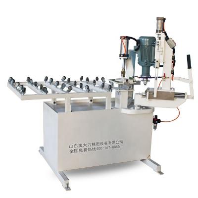 China Building Material Shops Double Head Flat Glass Edge Grinding Right Angle Chamfering Machine for sale