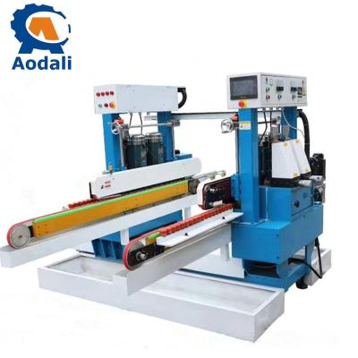 China Building Material Shops Aodali Flat Glass Polishing Machine Double Glass Sharpening Machine for sale