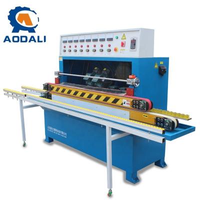 China Building Material Stores Mirror Effect 45 Degree Chamfer Straight Line Edge Glass Polishing Machine for sale