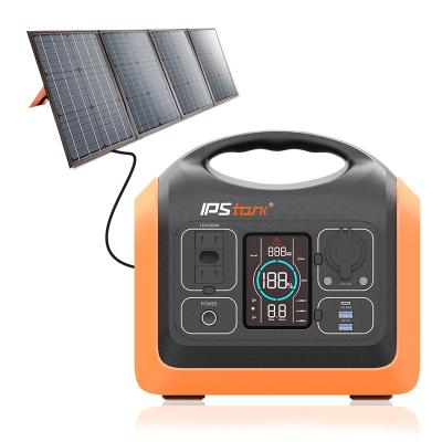 China Hot Sales New Products 600Wh 120V Home Solar Generator For Outdoor RV Emergencies Home for sale