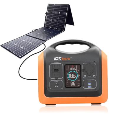 China 2021 New Products 600Wh 120V Home Single Solar Generator for Road Trip Camping, Outdoor for sale