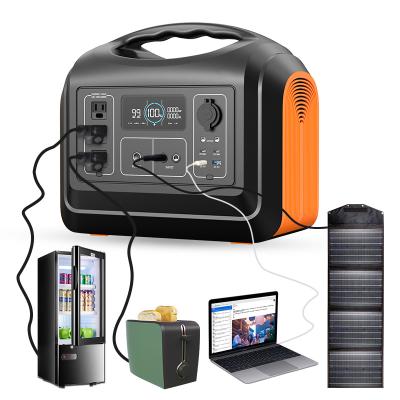 China 1800W Monocrystal Solar System Home Portable Power Station Solar Generate System With Completed Panel Set for sale