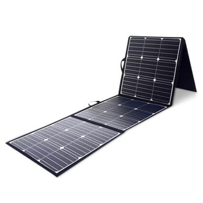 China 100w portable and foldable solar power panel for outdoor camping IPS-SP-100W for sale