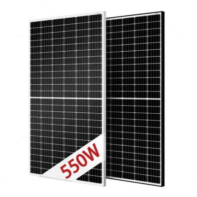 China Solar Panel Mono Facial Photovoltaic Solar Module for 535W 540W 545W 550W 555W 560W for sale