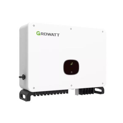 China Growatt Inverter de energía solar de tres fases 50kw 60kw 70kw Comercial en la red 3 MPPT en venta