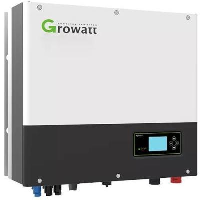 Chine Invertisseur de stockage résidentiel hybride Growatt 4kw 5kw 6kw 7kw 8kw 10kw Trois MPPT de phase 2 à vendre