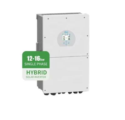 China Eenfasige hybride omvormer 12KW 14KW 16KW Deye 3 MPPT laagspannings zonneopslagomvormer Te koop