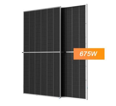 China GLD-700NBDG 675W-700W Monocrystalline Silicon Cell Solar Panel for Solar Power System for sale