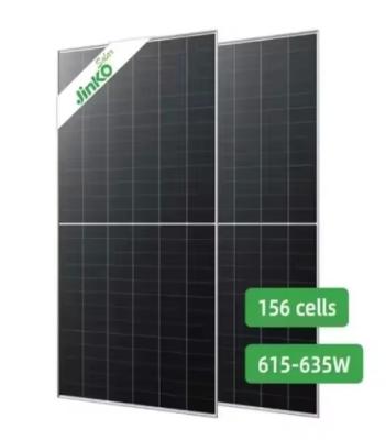 China 182mmx182mm Tamaño de la célula 156 Células de doble vidrio Bifacial Panel solar Jinko para la energía del hogar en venta