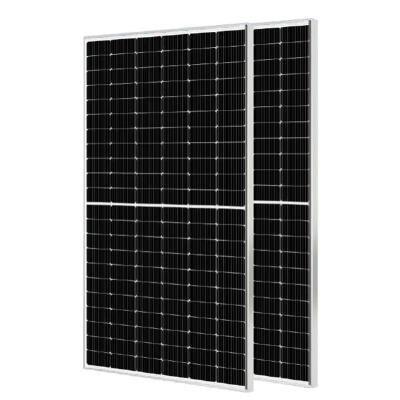 China Painel solar de vidro de alta transmissão bifacial HPBC Tech Longi Monocristalino para sistema de energia solar à venda